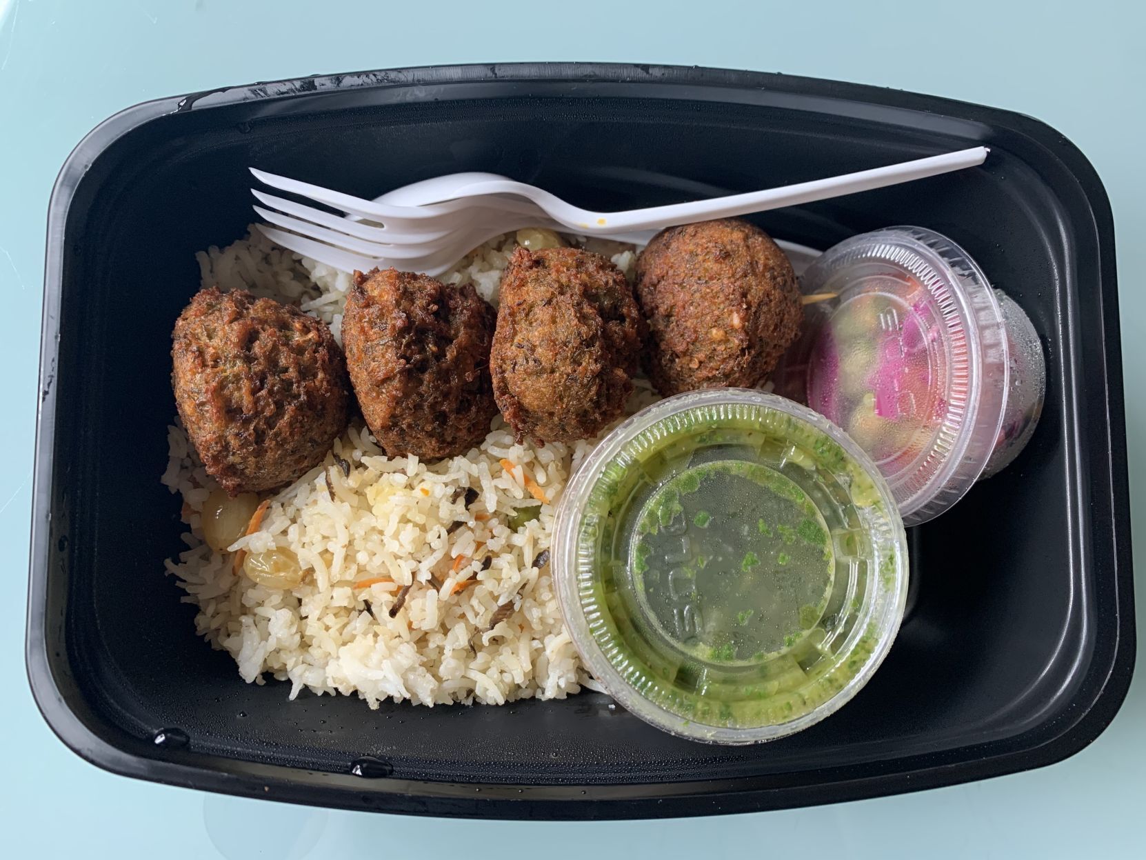 Bombay falafel